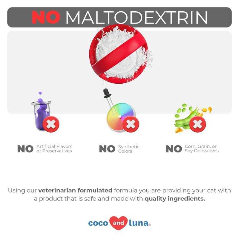 Coco and Luna Cranberry Incontinence & Urinary Tract Support Powder Supplement for Cats