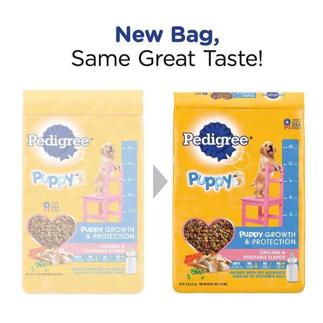 Pedigree Puppy Growth Protection Chicken Vegetable Dry Dog Food