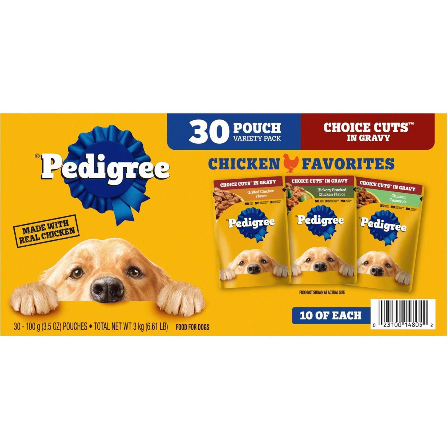 Pedigree Choice Cuts in Gravy Wet Dog Food Variety Pack