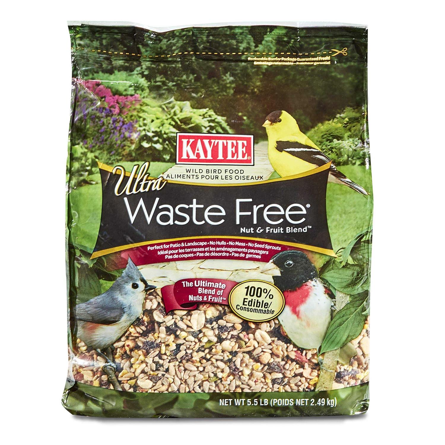Kaytee Waste Free Nut & Fruit Blend Wild Bird Food