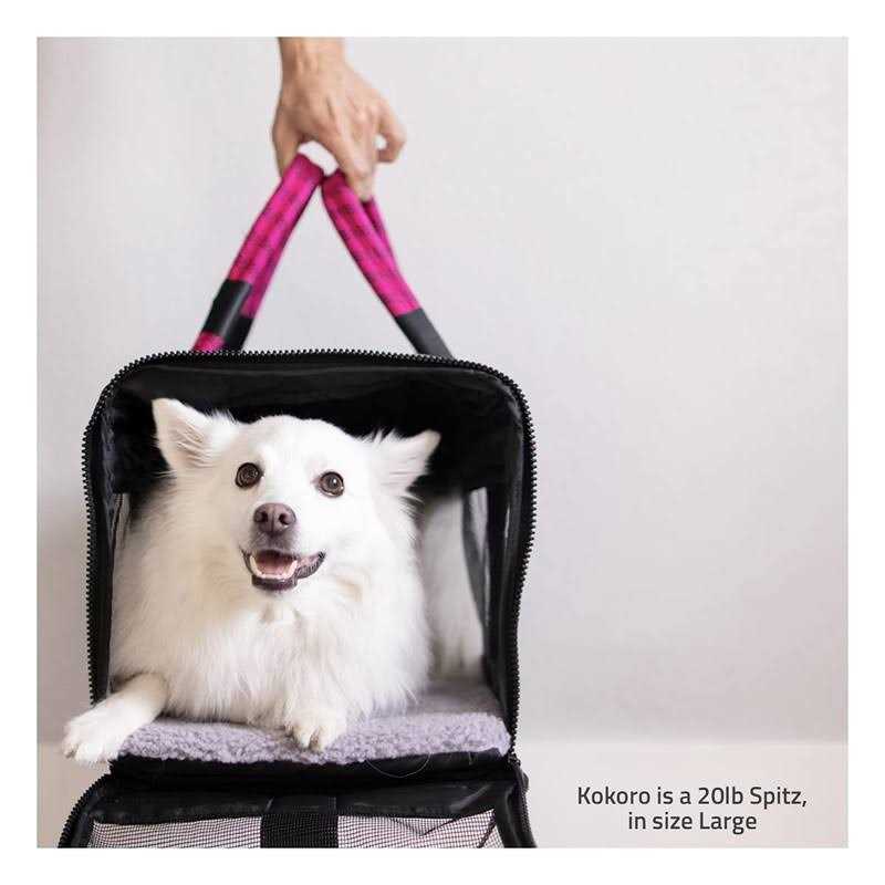 ROVERLUND Pet Car Seat & Airline Compliant Carrier