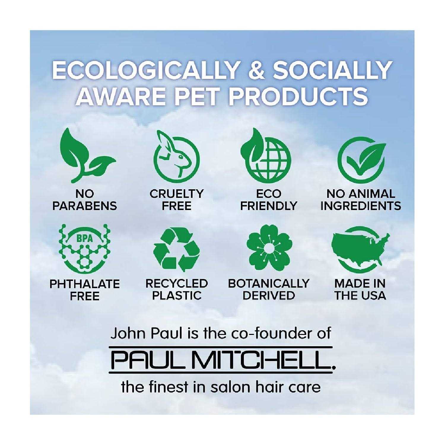 John Paul Pet Oatmeal Waterless Foam Shampoo for Dogs & Cats