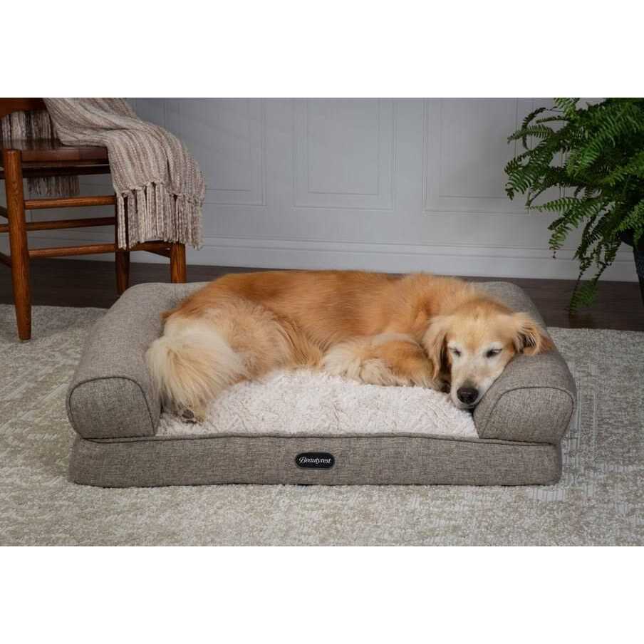 Beautyrest Luxe Lounger Cat & Dog Bed
