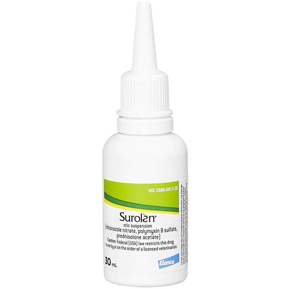 Surolan Otic Suspension for Dogs