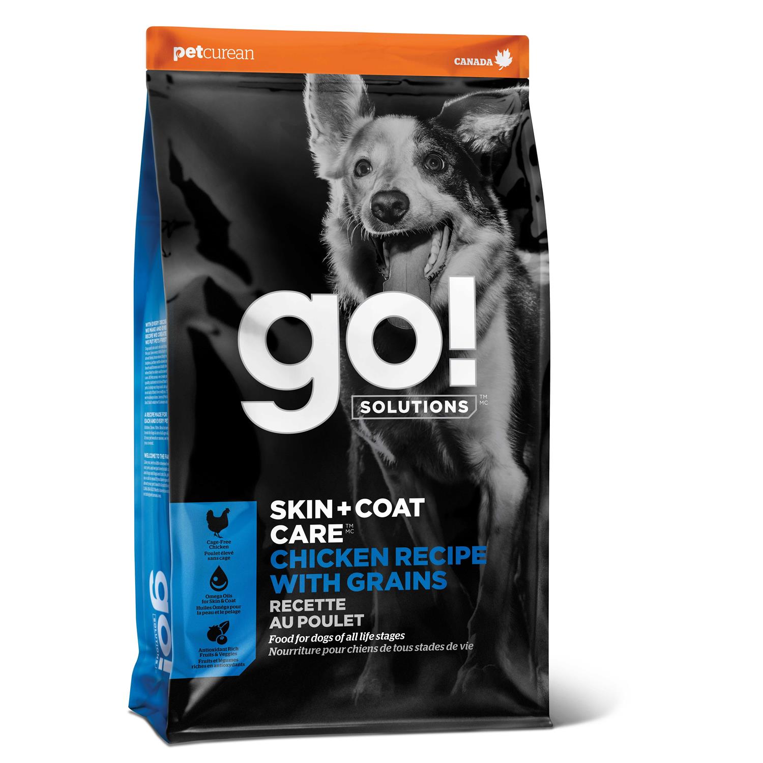 Go! Solutions Skin + Coat Care Chicken Recipe Dry Dog Food