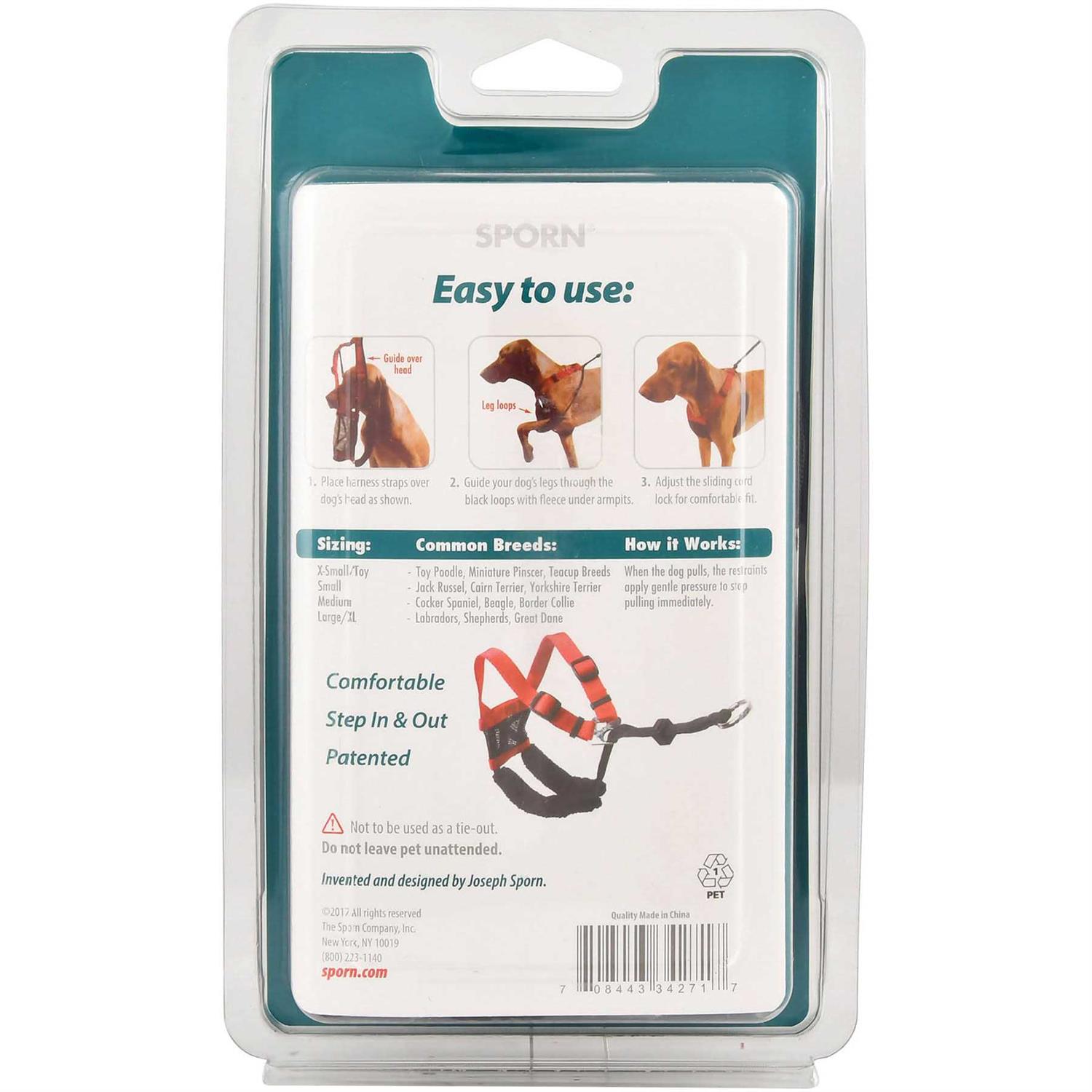 Sporn Mesh Non Pull Dog Harness