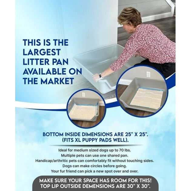 Shirley K’s Indoor Dog Potty Tray