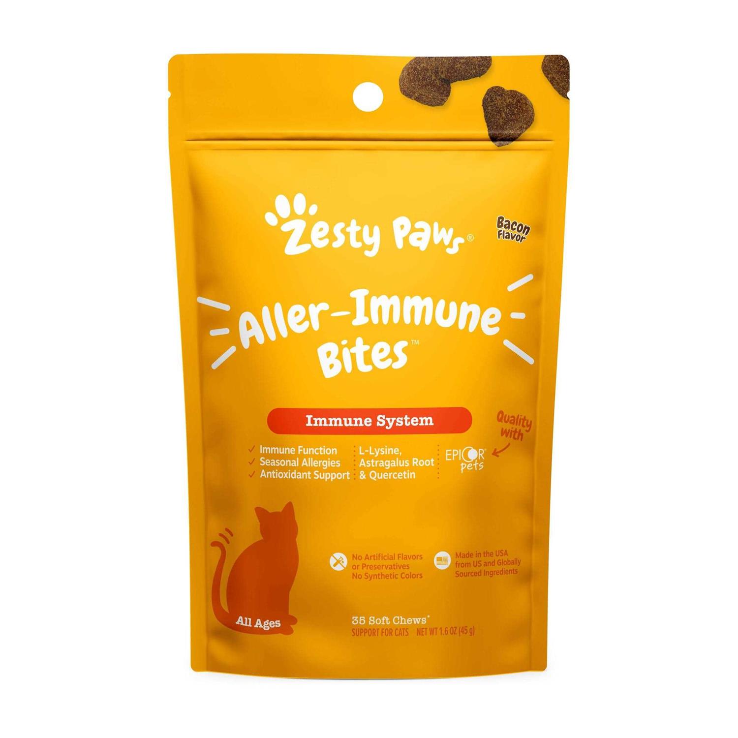 Zesty Paws Aller-Immune Cat Bites