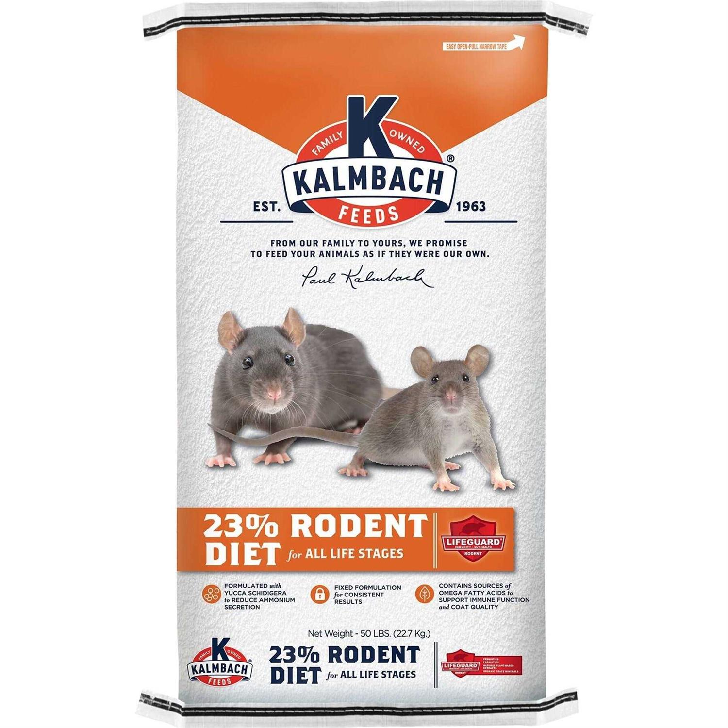 Kalmbach Feeds Rodent Diet Cubes Rats & Mice Food