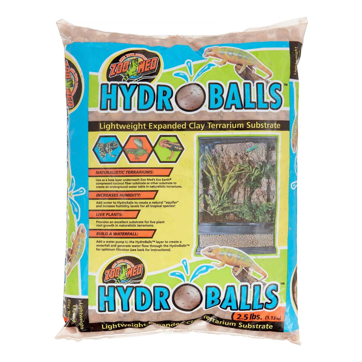 Zoo Med HydroBalls Clay Terrarium Substrate