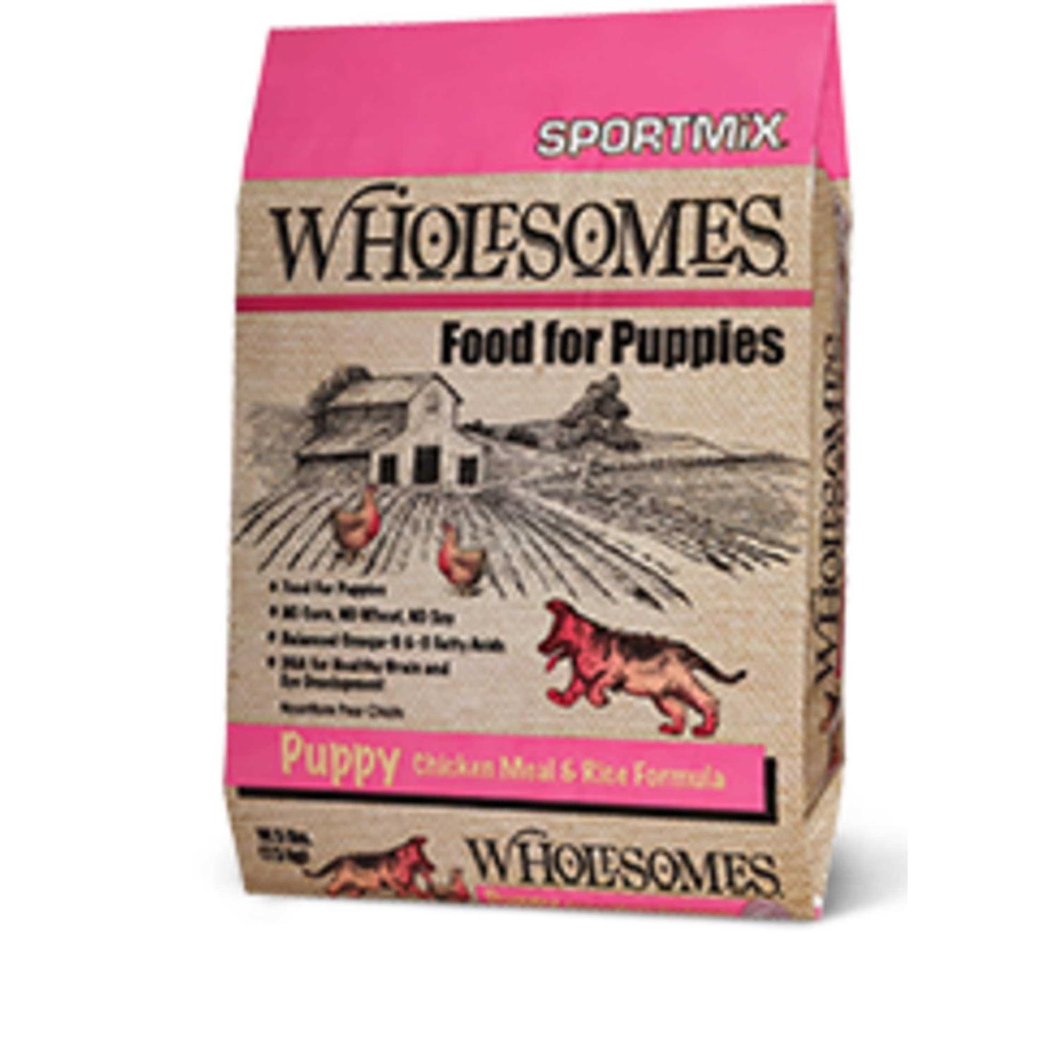 Wholesomes Puppy Chicken Meal & Rice Dry Dog Food