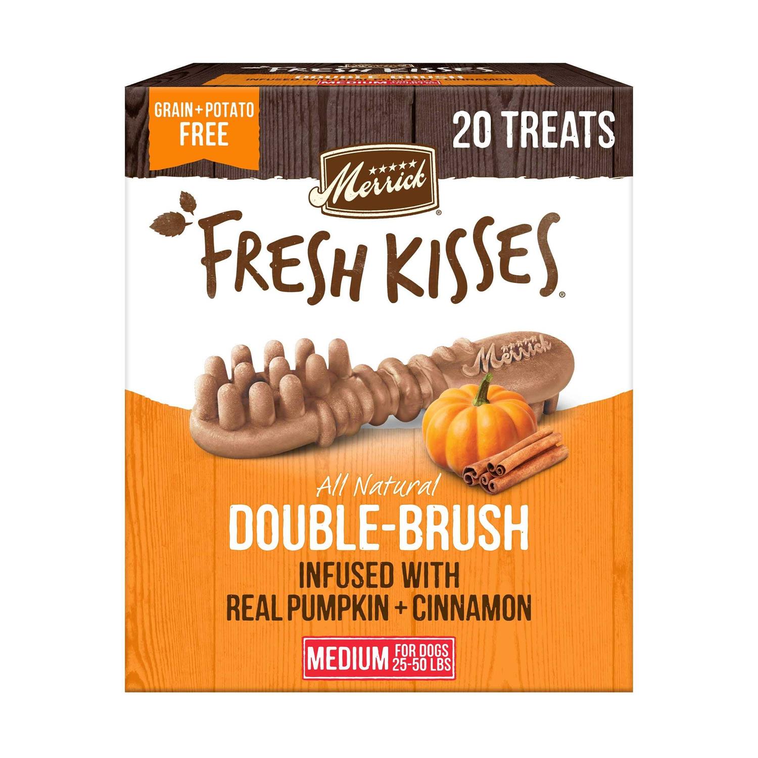Merrick Dog Fresh Kisses Pumpkin Cinnamon