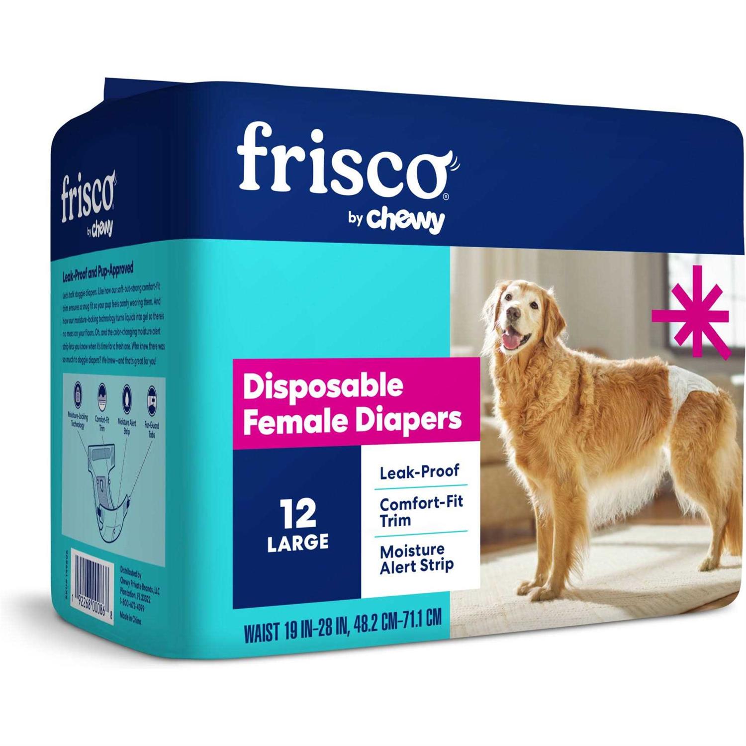 Frisco Disposable Female Dog Diapers