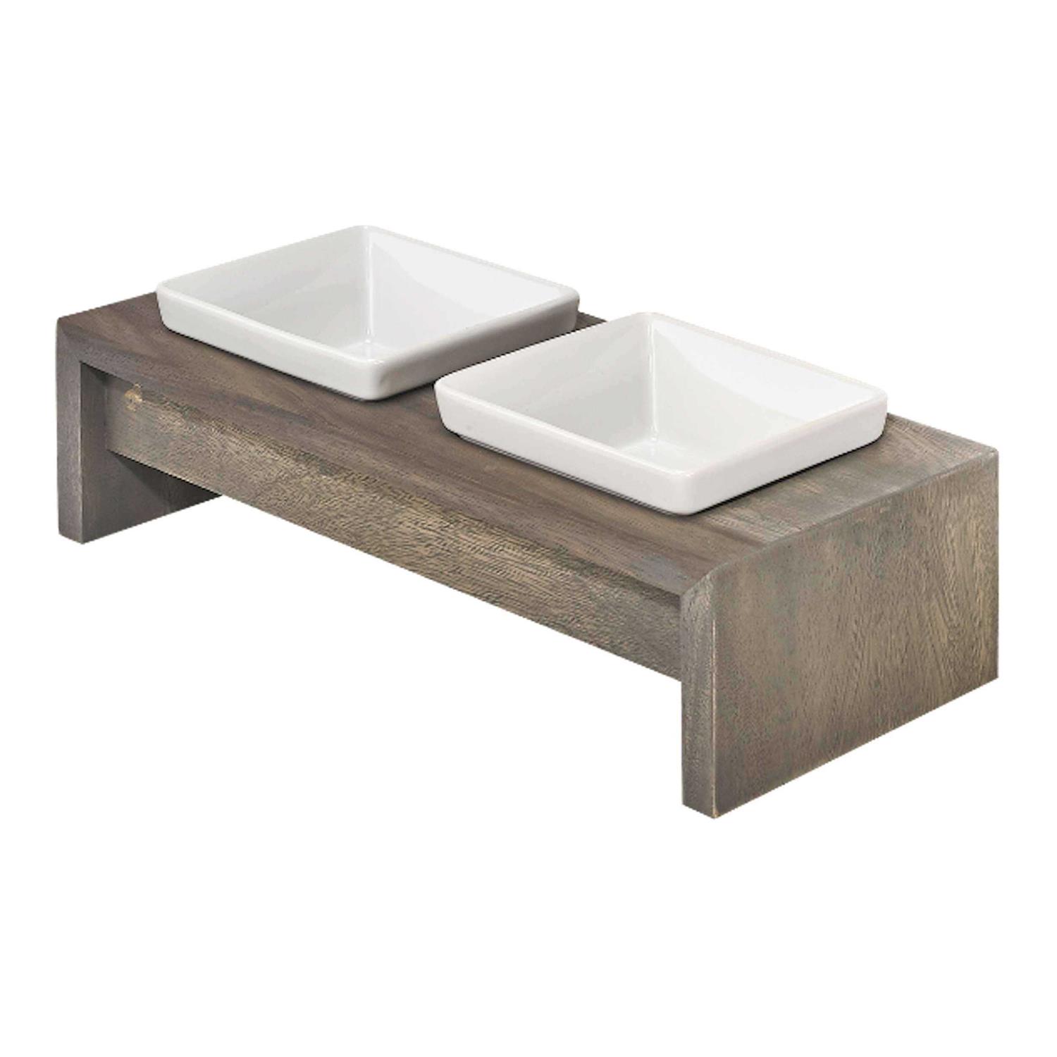 Bowsers Artisan Double Dog Feeder