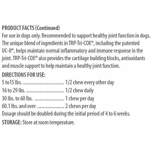Dr. Tim’s TRP-Tri-COX Joint Support Dog Supplement