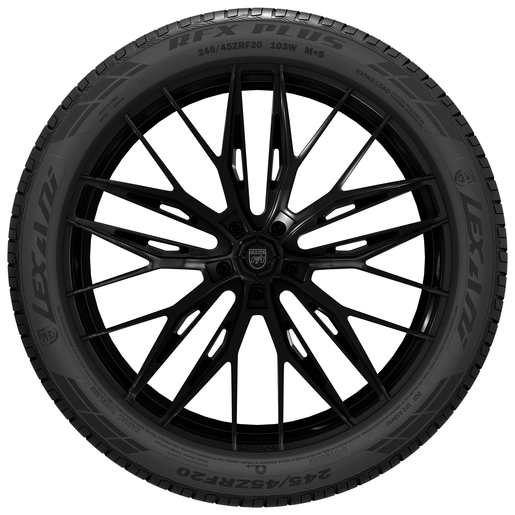 Lexani RFX Plus All Season 225/40ZR18 88W Passenger Tire