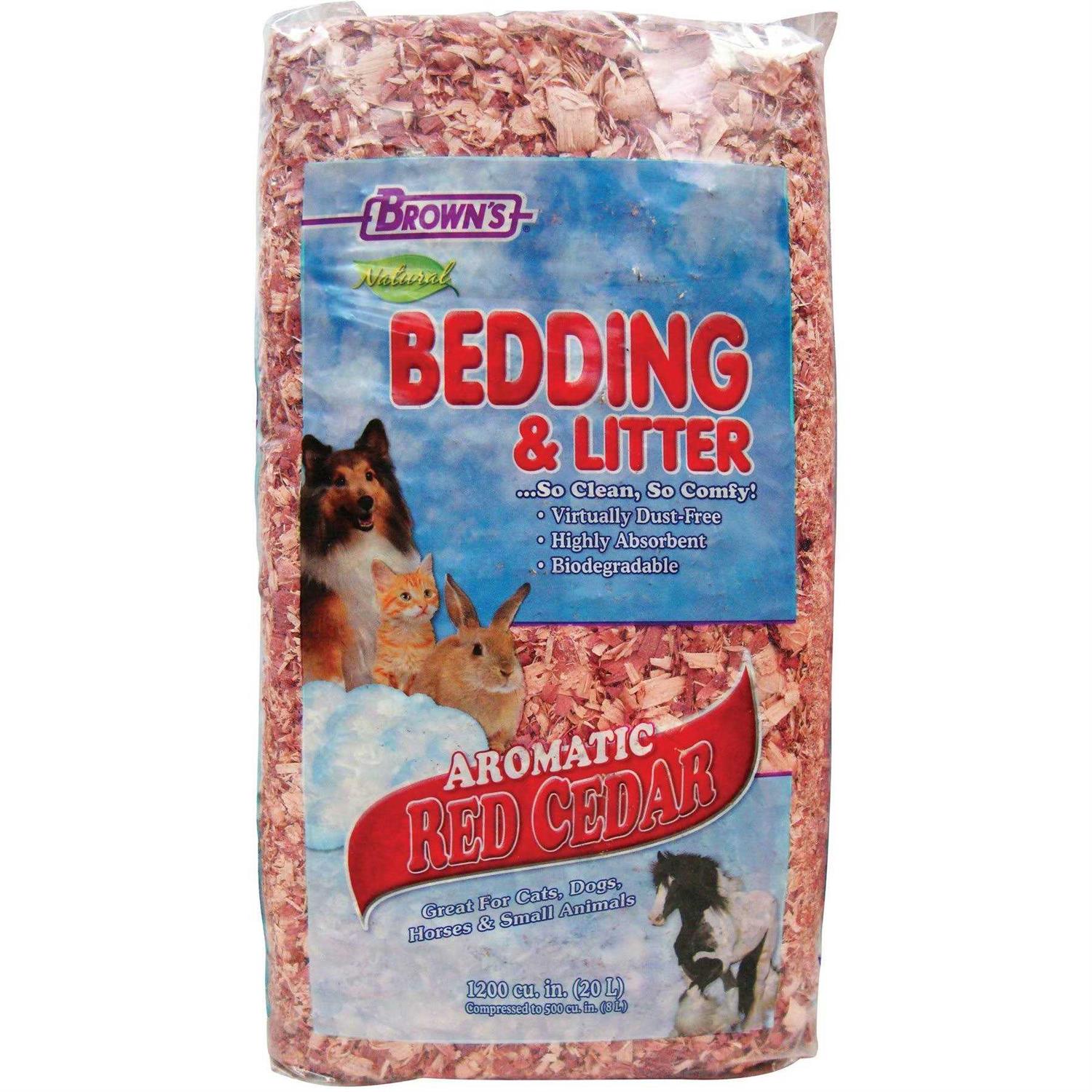 Brown’s Red Cedar Bedding