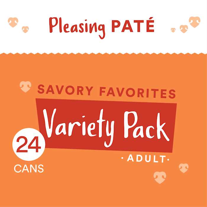 WholeHearted Grain Free Pate Savory Favorites Adult Wet Cat Food Variety Pack
