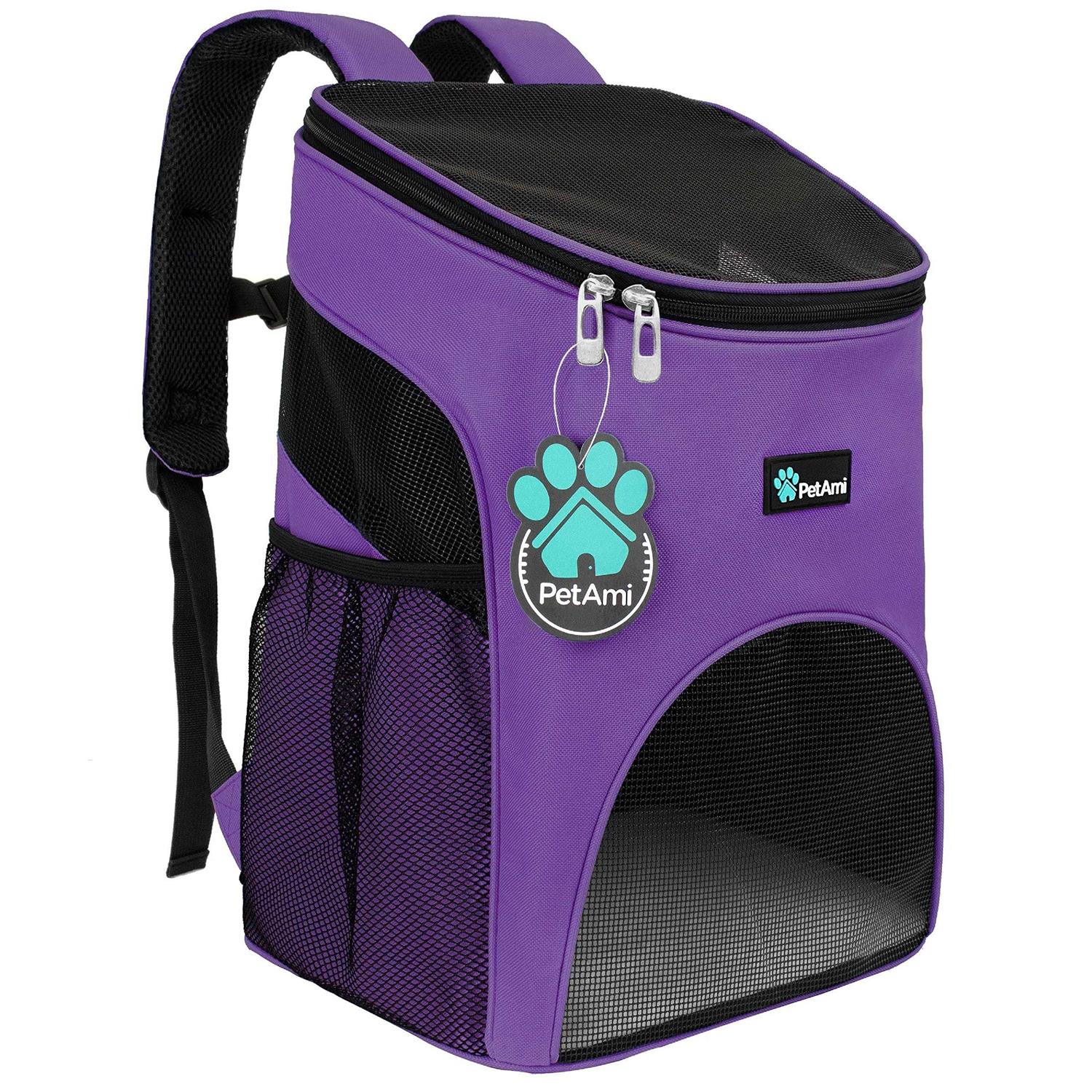PetAmi Premium Pet Carrier Backpack for Small Cats and Dogs