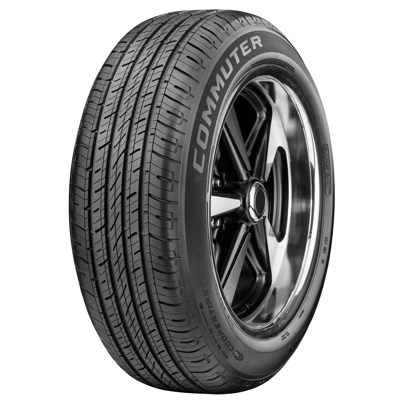 Cooper Commuter All-Season 225/55R17 97V Tire Fits: 2016-19 Chevrolet Malibu Hybrid. 2011-13 Chevrolet Impala LT