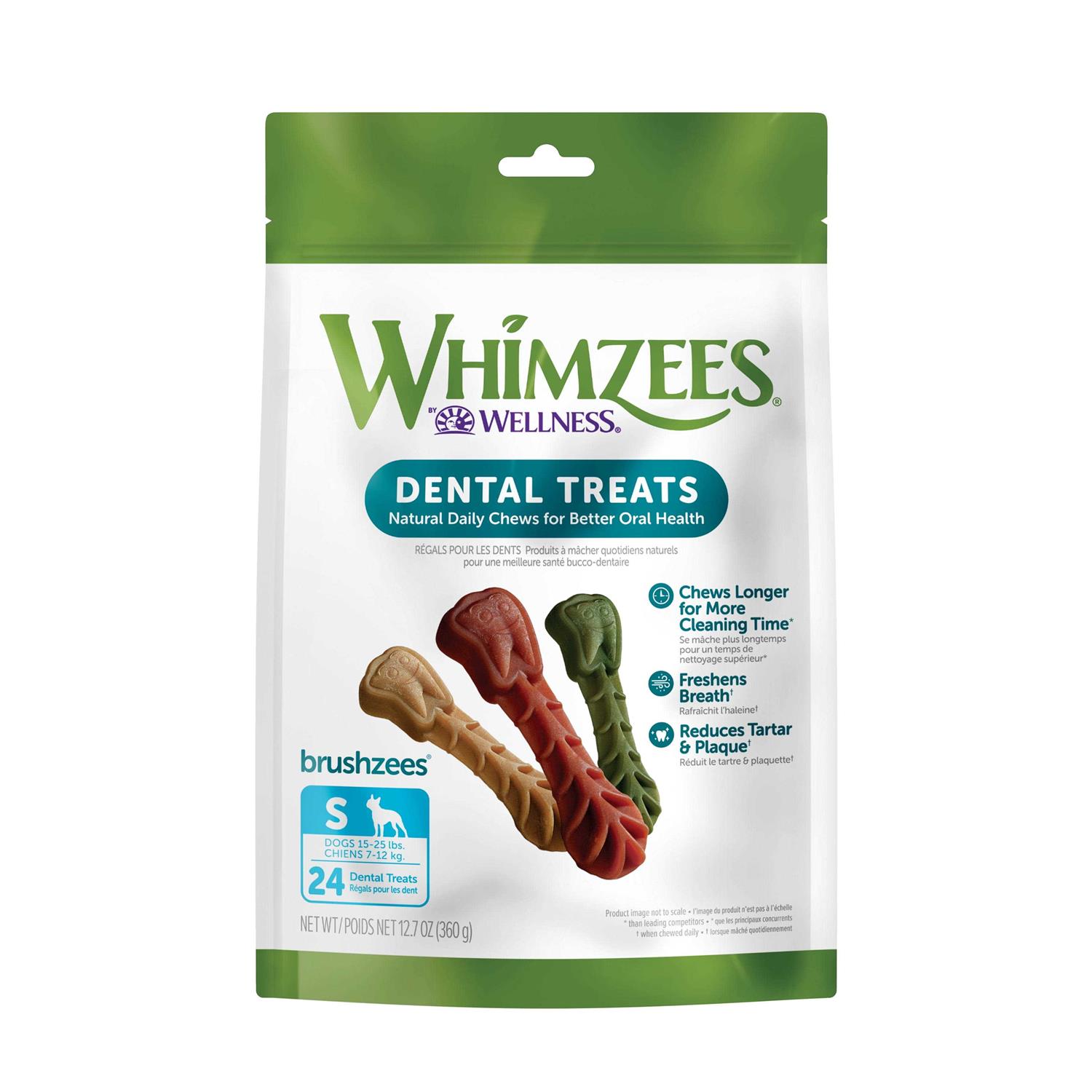 Whimzees Brushzees Dental Treats