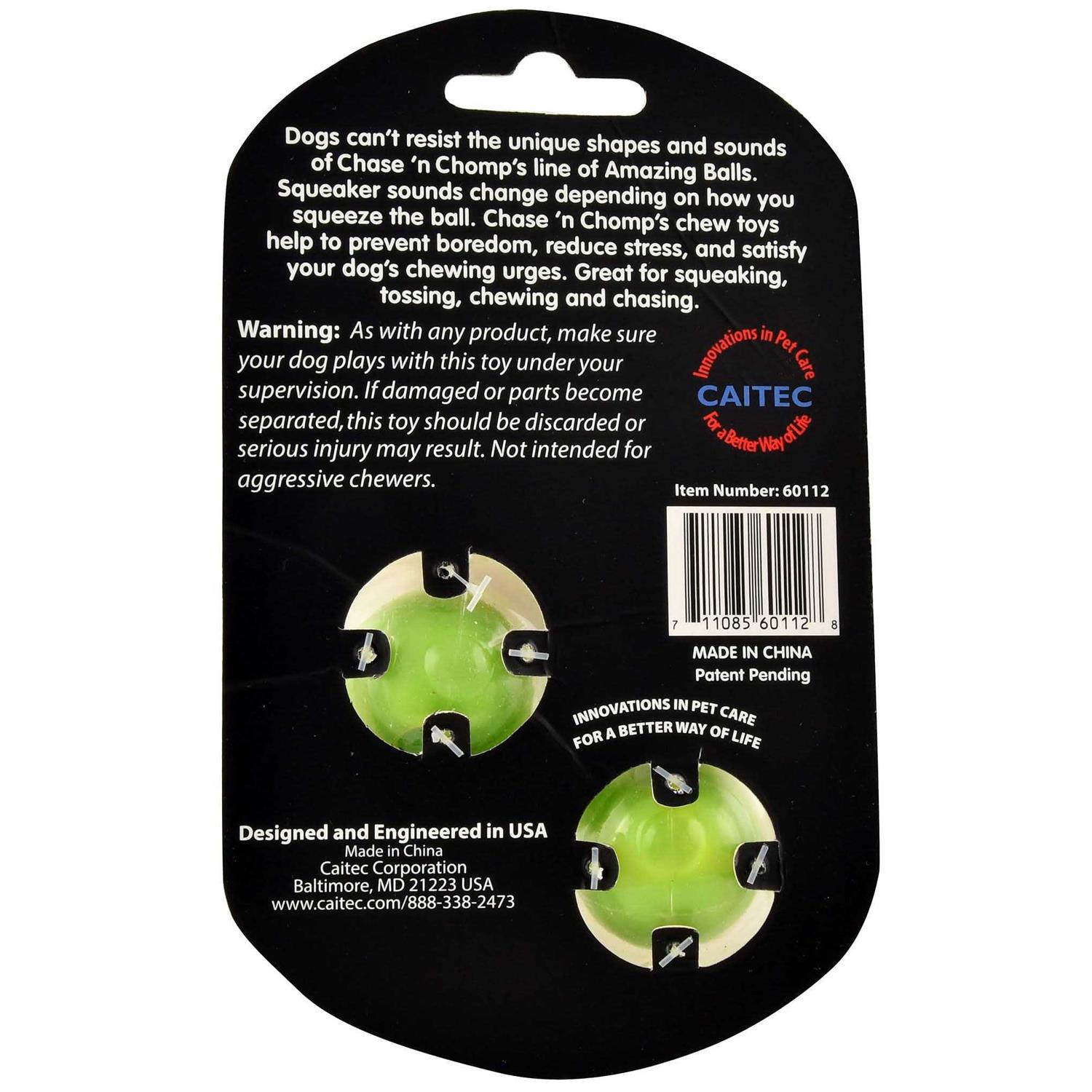 Chase ‘n Chomp Amazing Squeaker Ball Pets