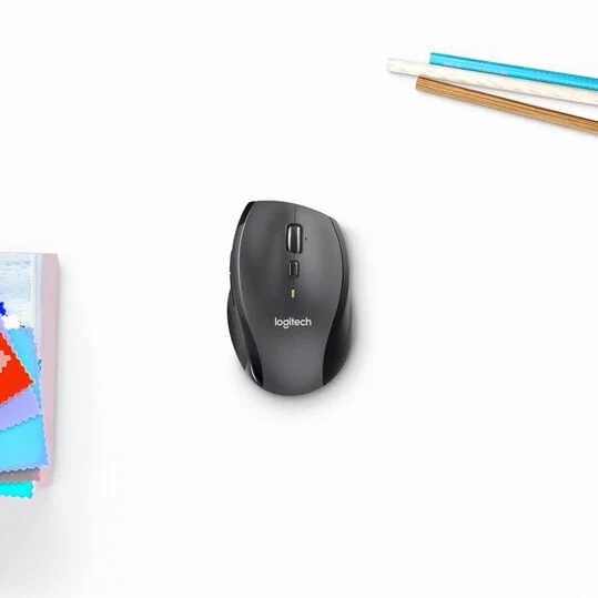 Logitech Comfort Wireless Keyboard and Mouse Combo, Full-Size, Ergonomic Design, Black