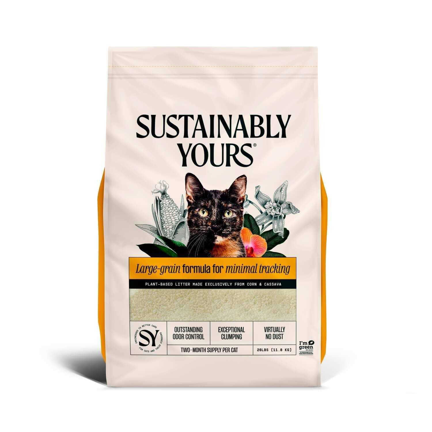 Sustainably Yours Multi-Cat Natural Litter