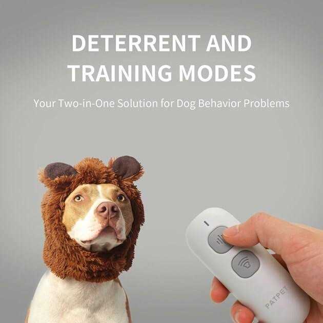 PATPET U01 Ultrasonic Pet Behavior Training & Animal Deer Goose Deterrent Remote