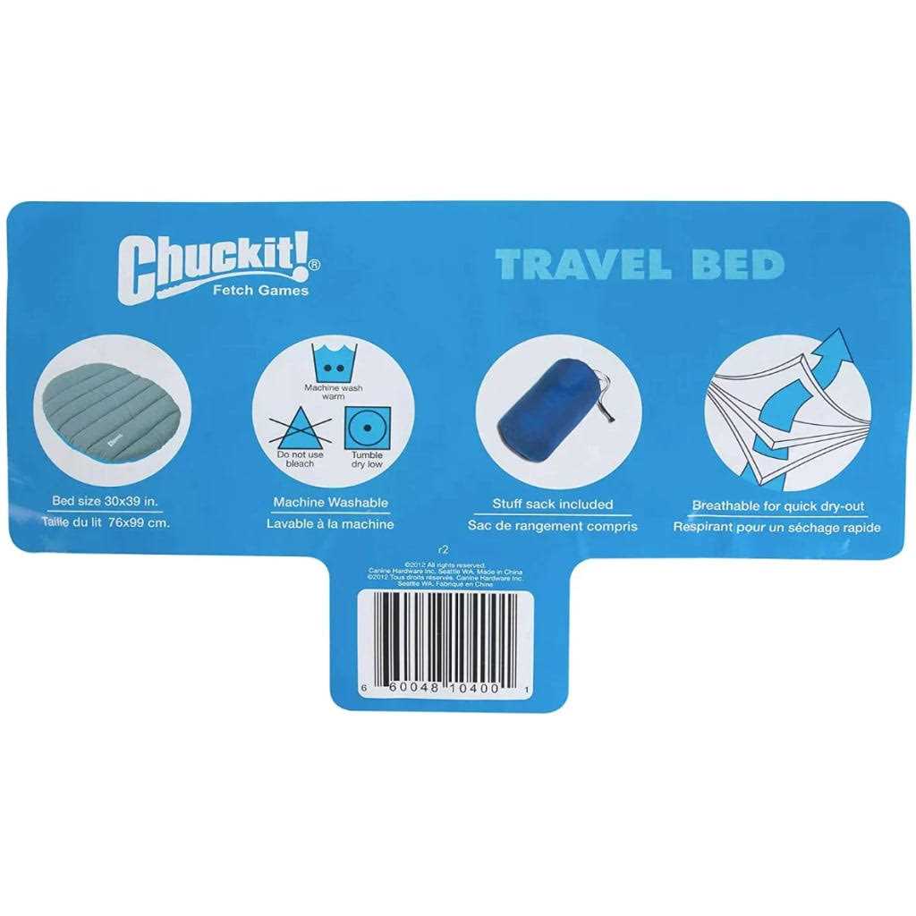 Chuckit Travel Bed
