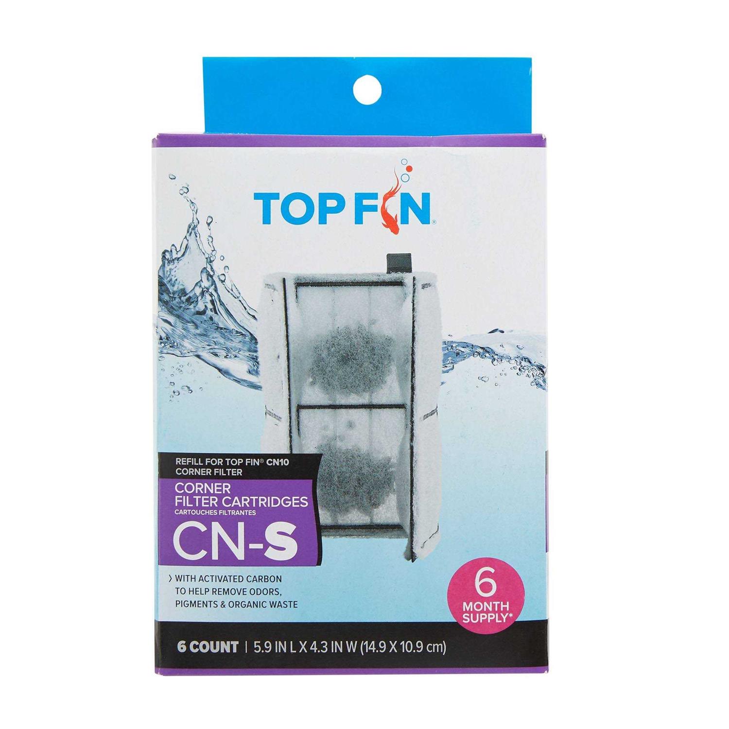 Top Fin CN-S Corner Filter Cartridges