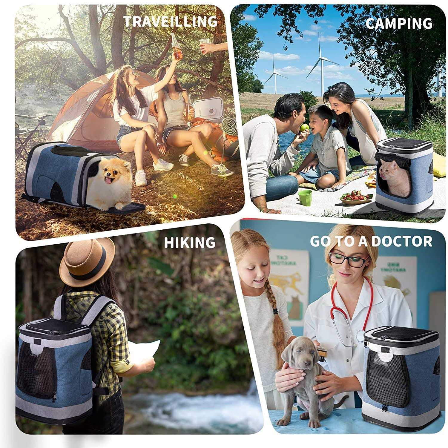 Jespet Deluxe Pet Backpack