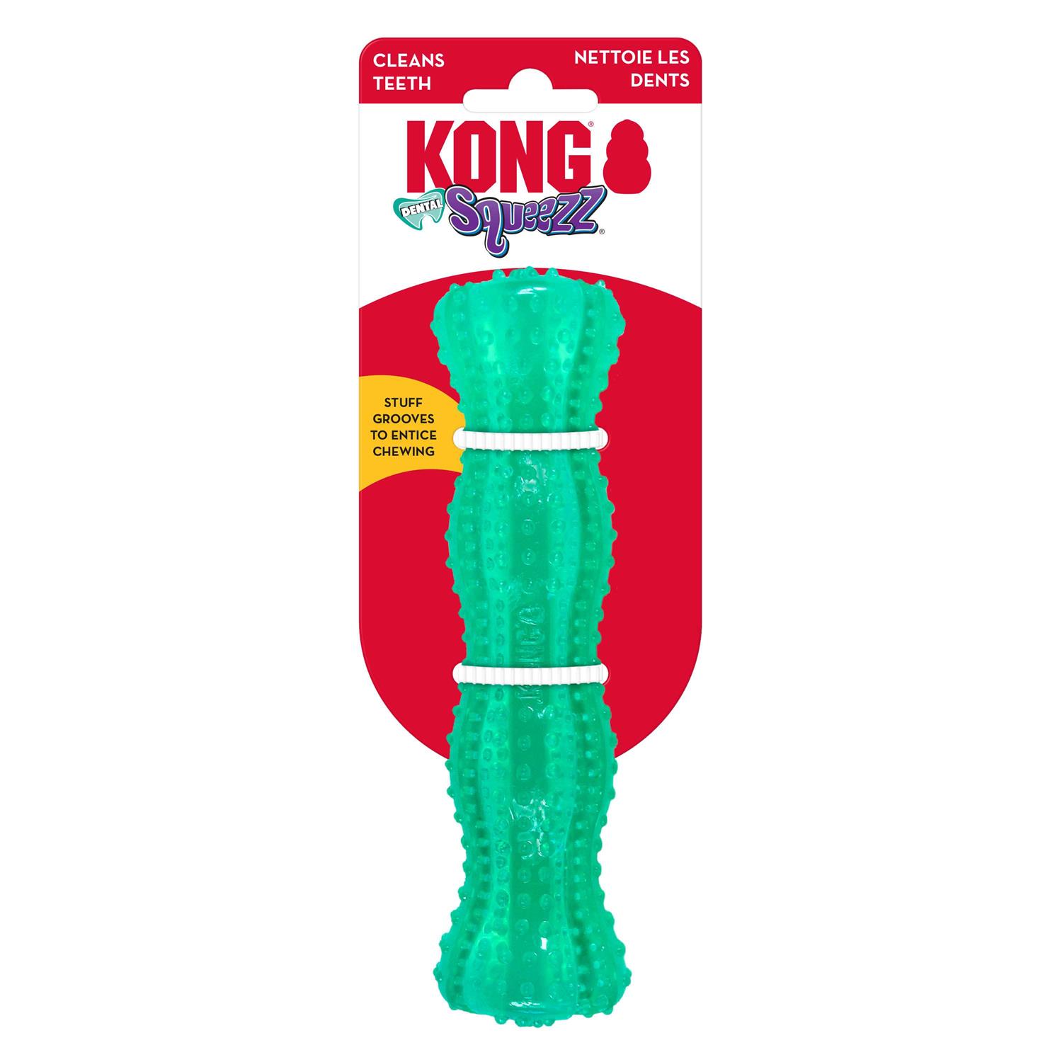 KONG Squeezz Dental Stick Dog Toy