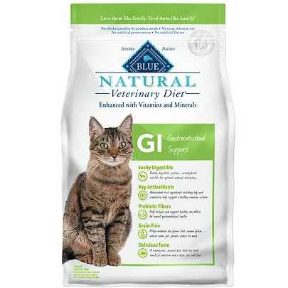 Blue Natural Veterinary Diet GI Gastrointestinal Support Dry Cat Food