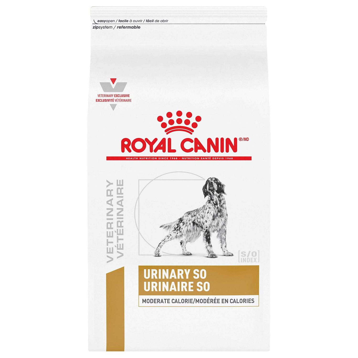 Royal Canin Veterinary Diet Urinary SO Moderate Calorie Dry Dog Food