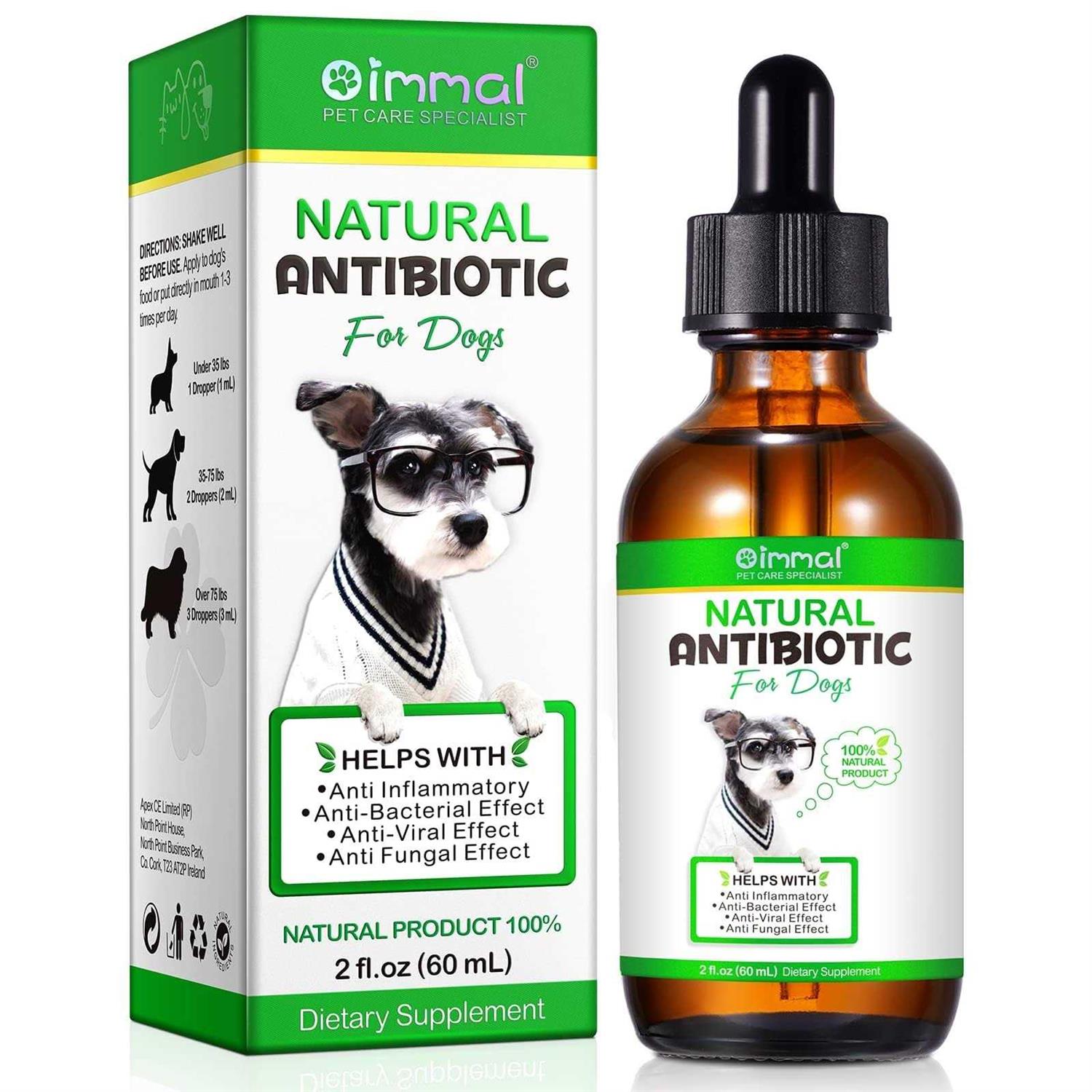 Antibiotics for Dogs, Natural Dog Antibiotics Supports Dog Allergy and Itch Relief