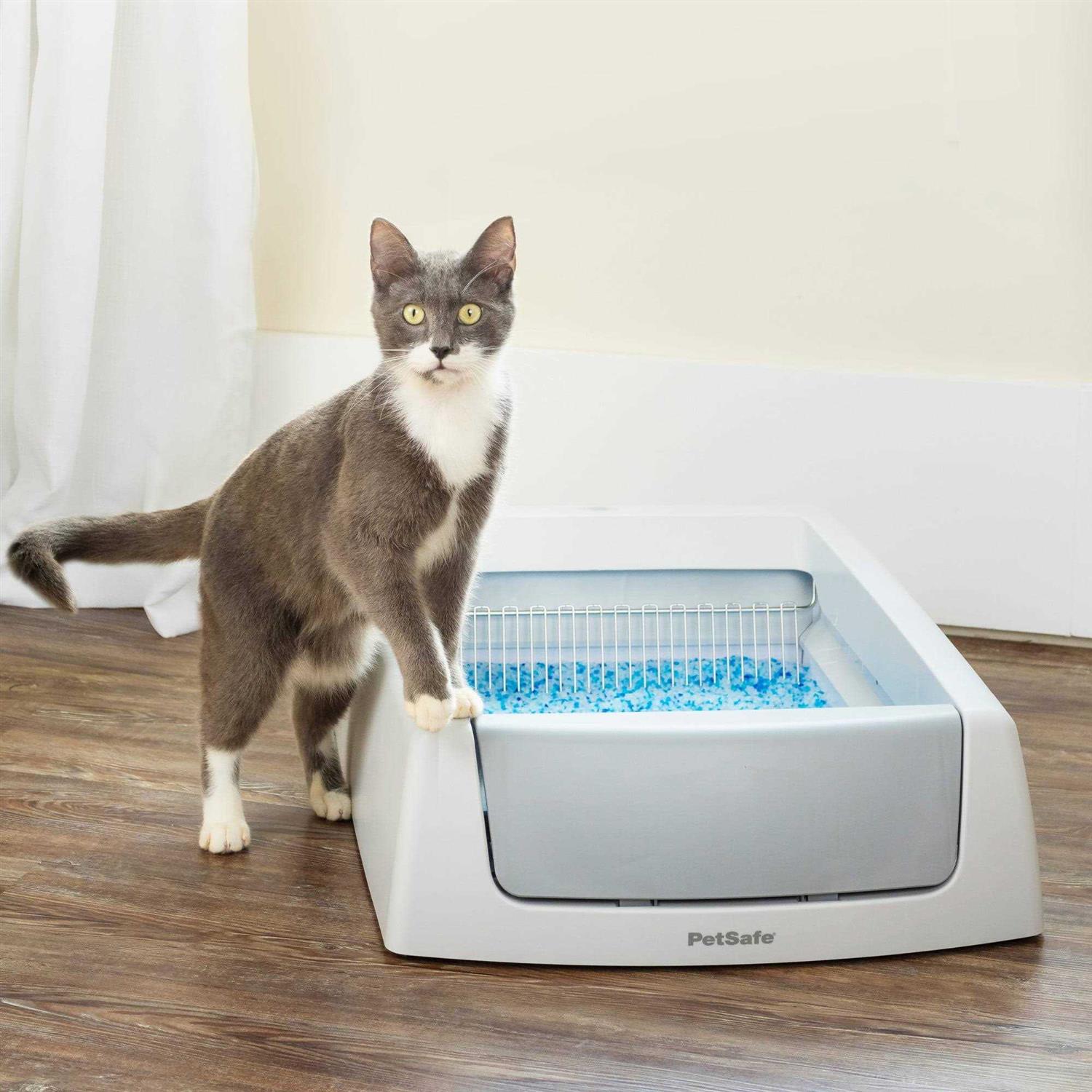 PetSafe ScoopFree Crystal Classic Self-Cleaning Litter Box
