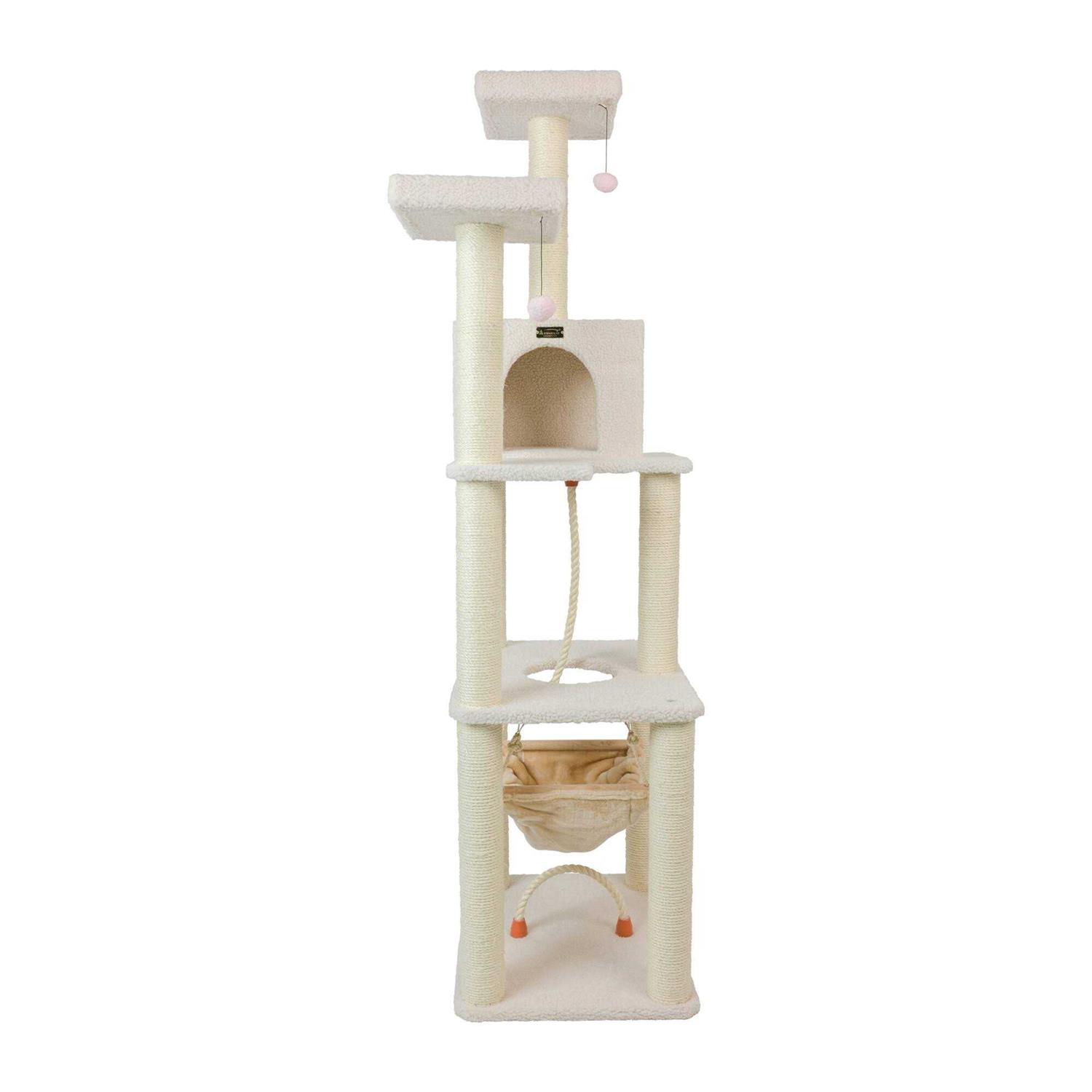 Armarkat Real Wood B7301 Classic Ivory Cat Tree