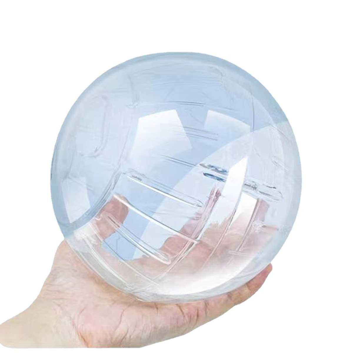 CHUQIANTONG Hamster Exercise Ball Silent Hamster Wheel Small Animals Transparent Ball For Dwar Rat Relieves Boredom And Increases Activity