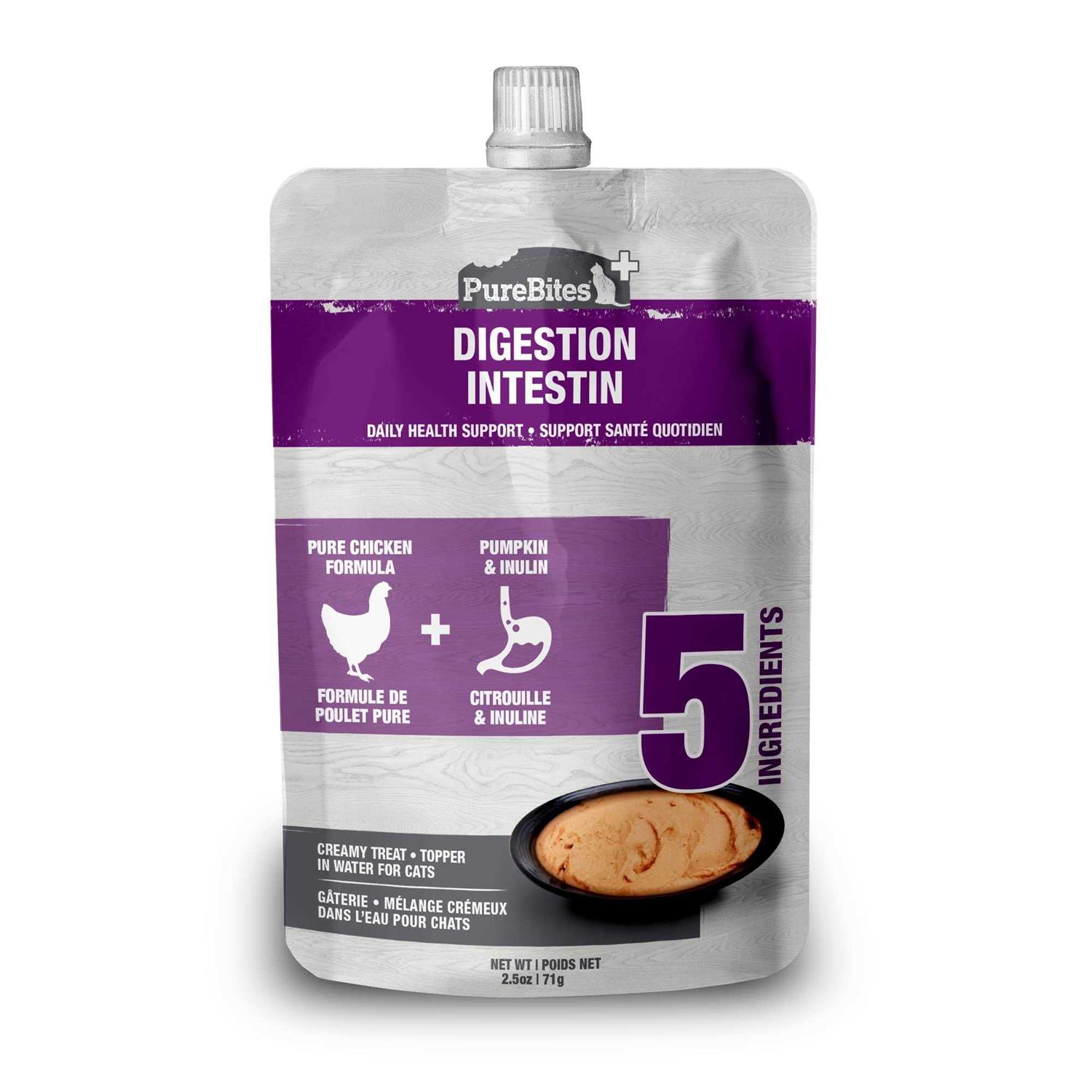 PureBites Squeezable Gut & Digestion Cat Food