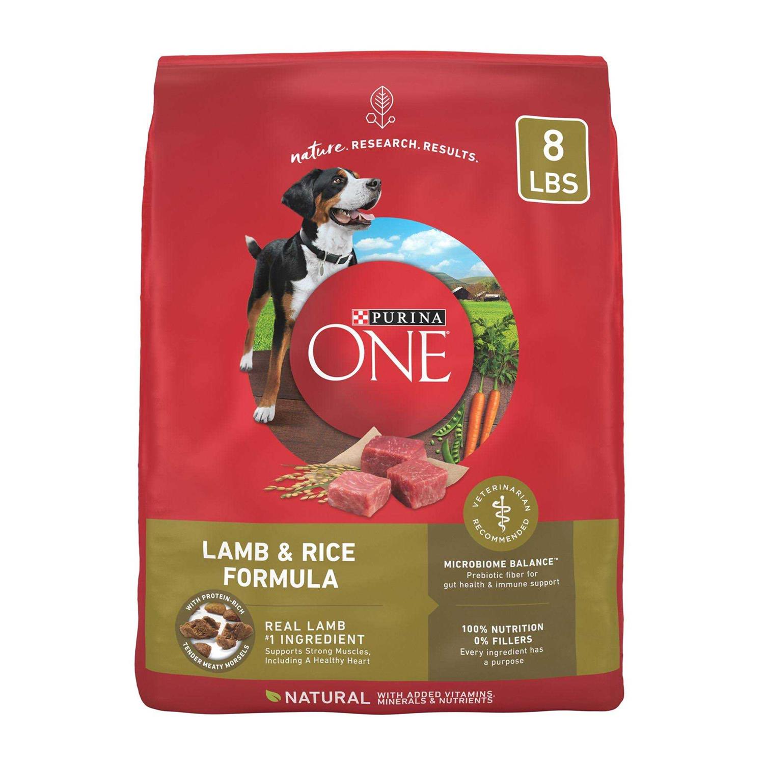 Purina ONE Dry Dog Food Rice Formula