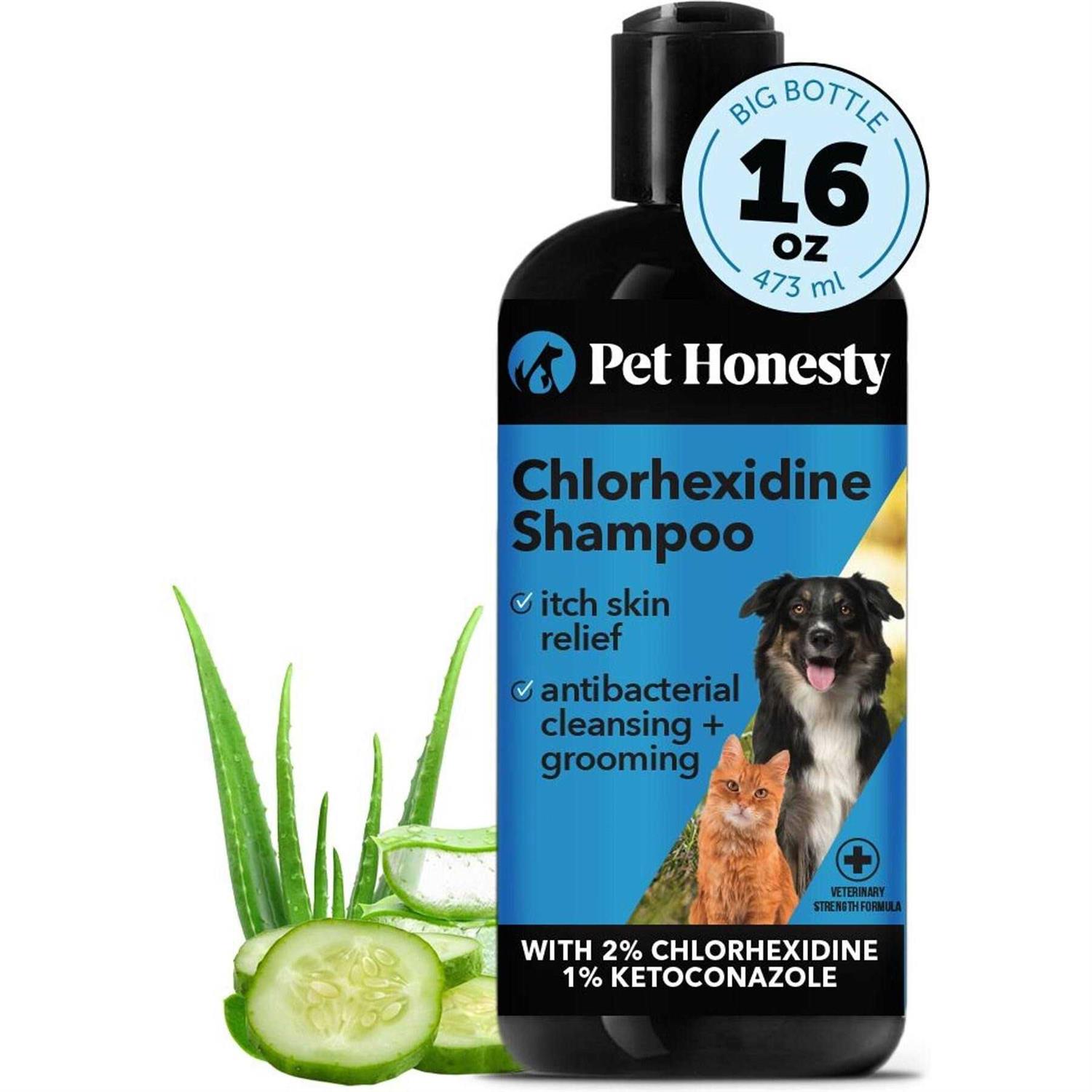 Pet Honesty Chlorhexidine Shampoo Antibacterial and Anti-Odor Pet Shampoo