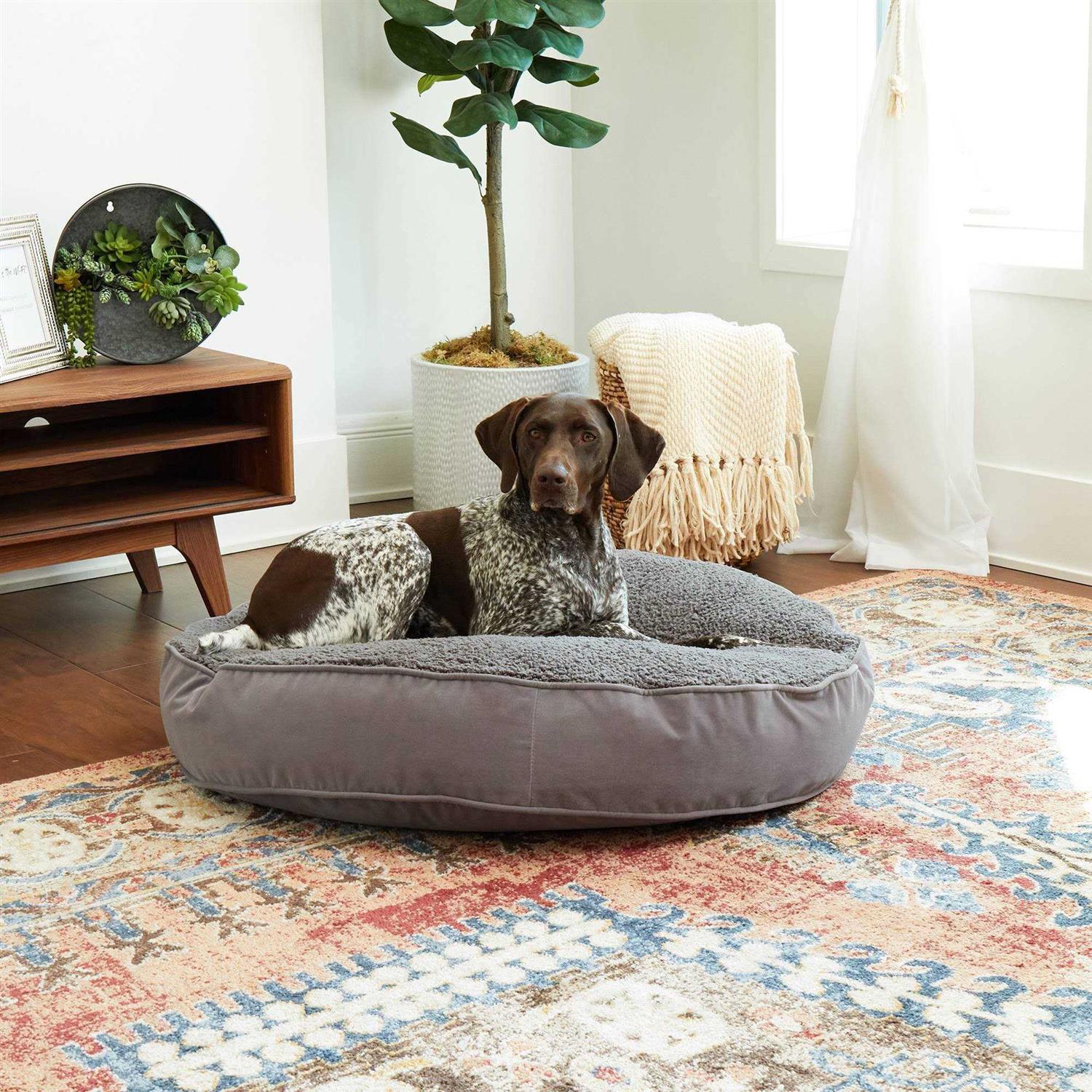 Happy Hounds Scout Deluxe Round Dog Bed