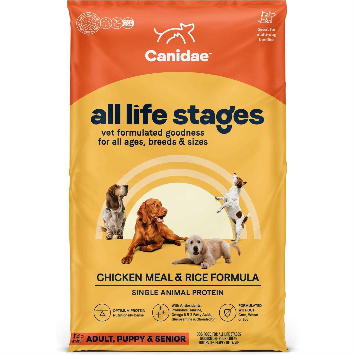 Canidae All Life Stages Chicken Meal & Rice Dry Dog Food