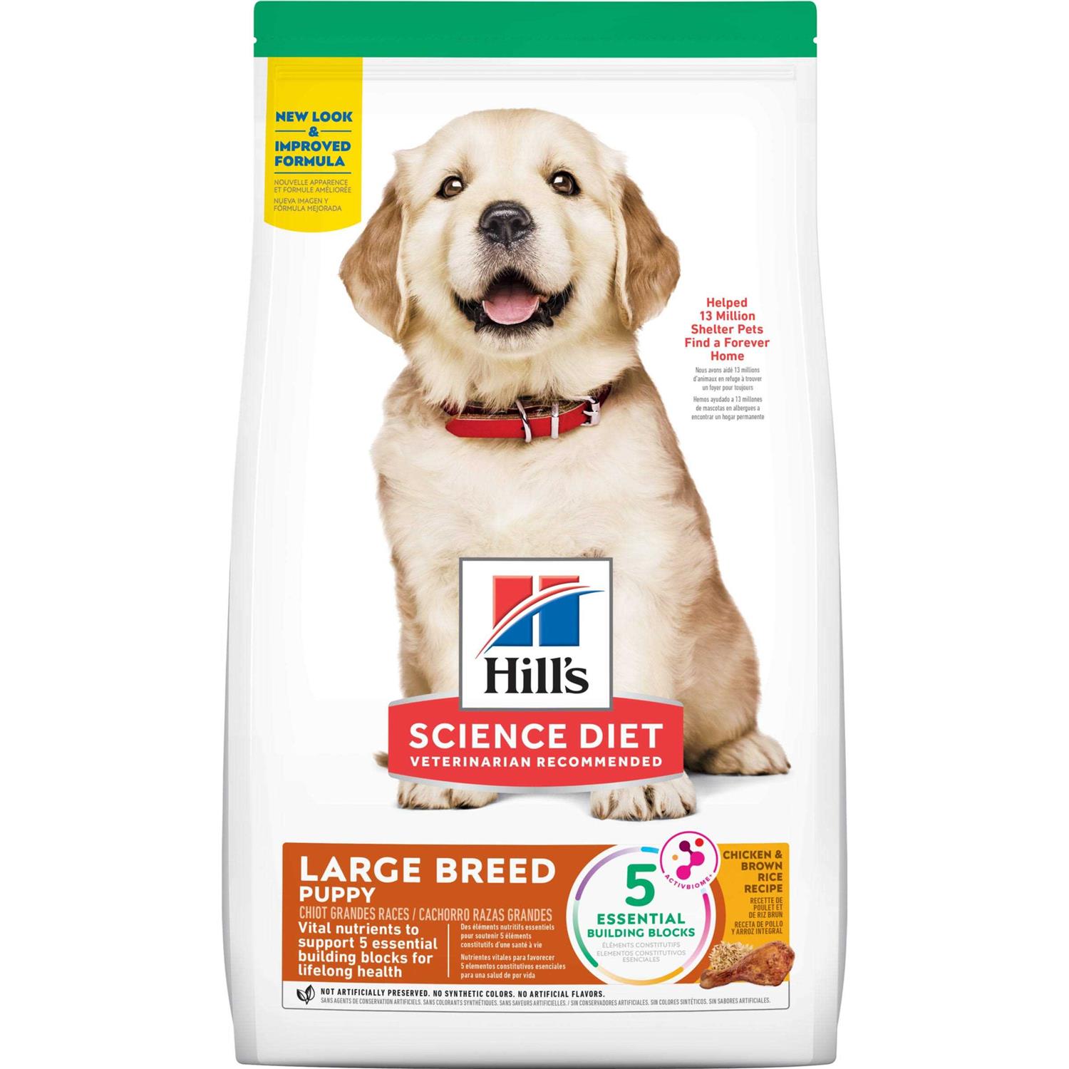 Hill’s Science Diet Large Breed Puppy Chicken Recipe Dry Dog Food