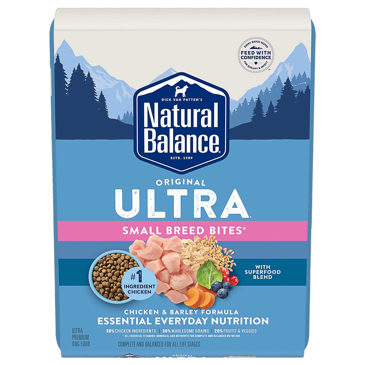 Natural Balance Original Ultra Chicken & Barley Dry Dog Food