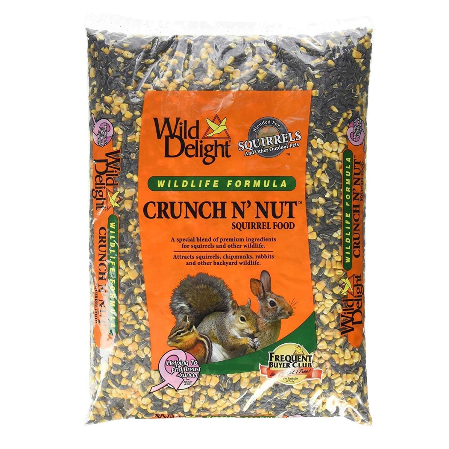 Wild Delight Crunch N’ Nut Squirrel Food
