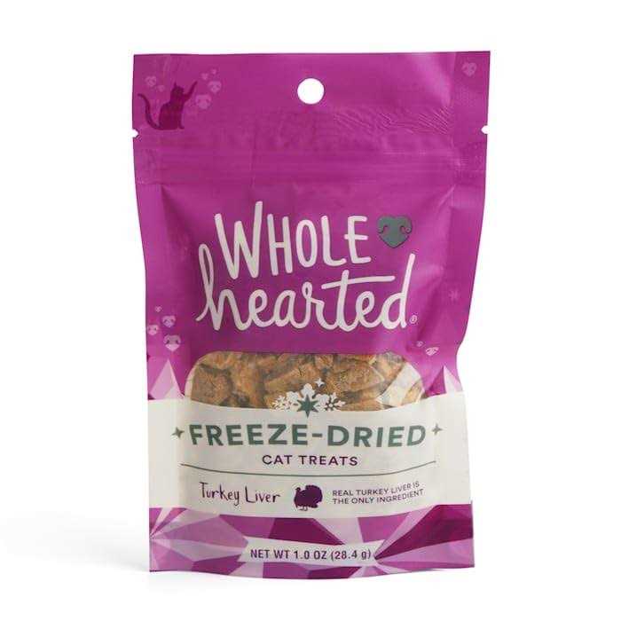 WholeHearted Turkey Liver Freeze-Dried Cat Treats