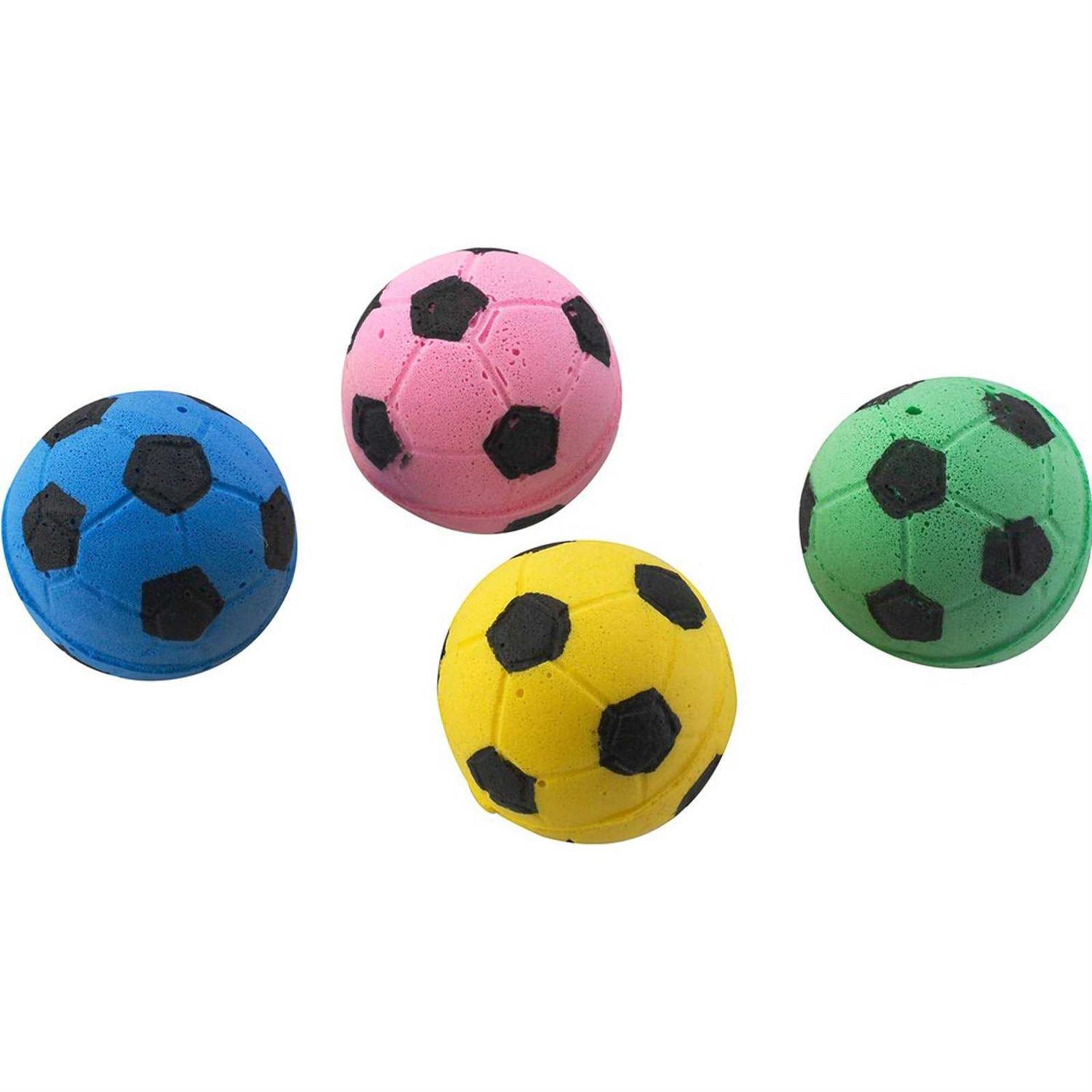 Spot Cat Toy Sponge Soccer Balls