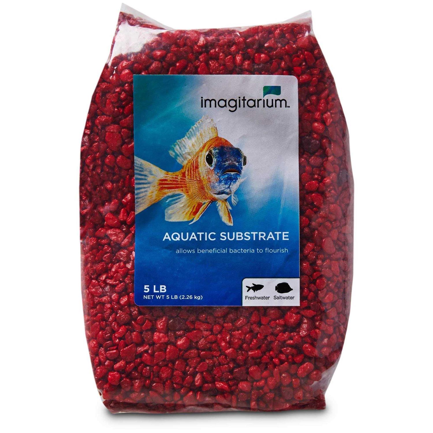 Imagitarium Strawberry Red Aquarium Gravel